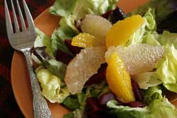 Citrus Salad with Champagne Vinaigrette