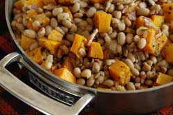 White Bean and Butternut Squash Ragout