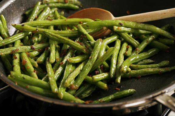 Pancetta-Seared Green Beans