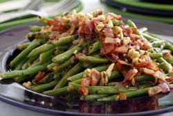 Green Bean Salad with Bacon and Walnuts
