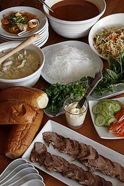 Vietnamese Soup and Sandwich Supper