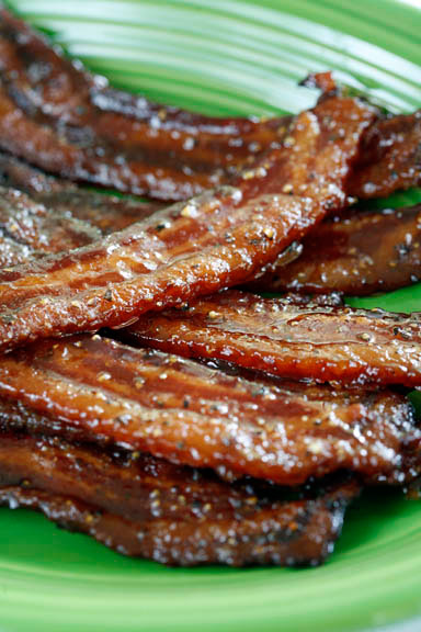 Brown Sugar and Black Pepper Bacon