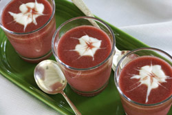 Chilled Cranberry Soup