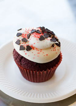 Mini Red Velvet Cupcakes