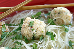 Asian Meatball Soup