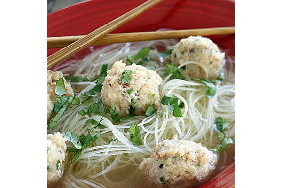 Asian Meatball Soup