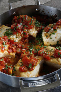 Image of Simple Sicilian Cod, Viking