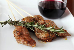 Image of Zesty Lamb Kebabs, Viking