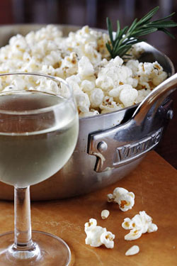 Rosemary-Parmesan Popcorn
