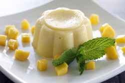 Coconut-Mango Mousse