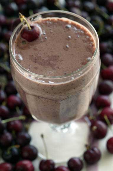 Cherry Vanilla Smoothie