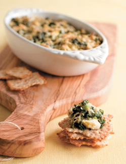 Spinach and Artichoke Dip with Catfish