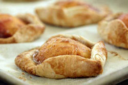 Peach-Mascarpone Crostatas