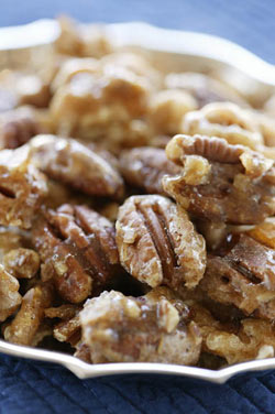 Sugar and Spice Pecans and Walnuts