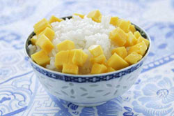 Sweet Sticky Rice with Mango