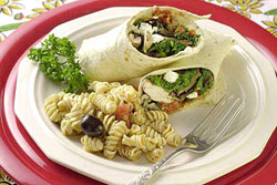 Chicken Portobello Wraps