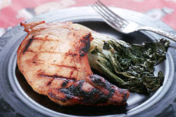 Pork Chops with Ginger Ale Marinade