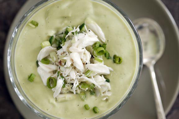 Chilled Avocado-Lime Soup
