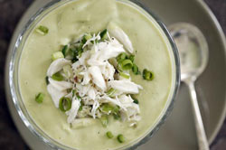 Chilled Avocado-Lime Soup