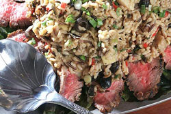 Steak and Wild Rice Salad