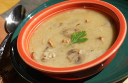 Turkey and Wild Rice Soup 