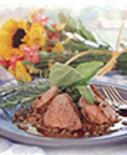 Rosemary Pork Tenderloin with Balsamic Brown Sauce