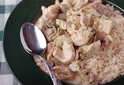 Image of Sour Cream Chicken With Artichoke Hearts, Viking
