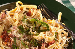 Sundried Tomato and Basil Pasta