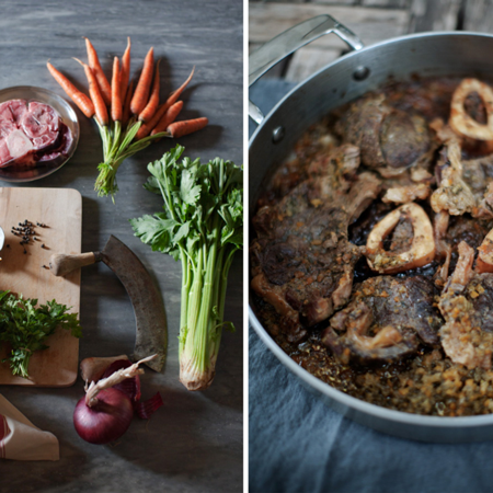 Fresh Vegetables and Stew