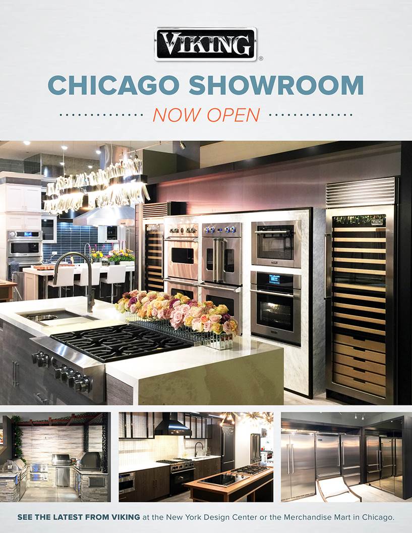 Viking appliances showroom new arrivals