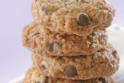 Chocolate Chip and Dried Cherry Oatmeal Cookies