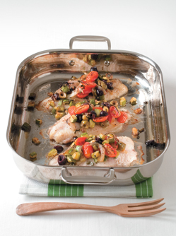 Baked Mediterranean Catfish