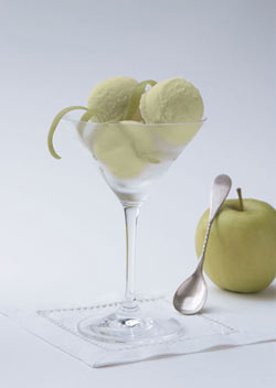 Granny Smith Apple Sorbet