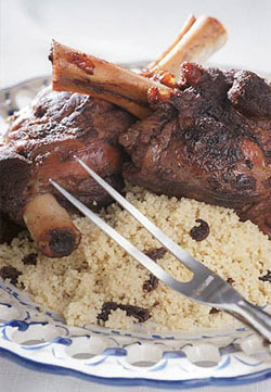 Honey-Roasted Lamb Shanks