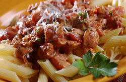 Penne with Vodka Sauce