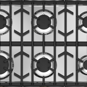 Continuous Grate Cooking Surface