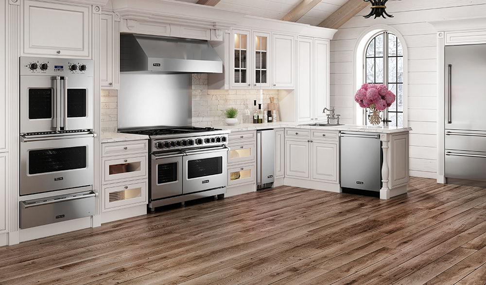 An Old World Kitchen With A Viking Range - Viking Range, LLC